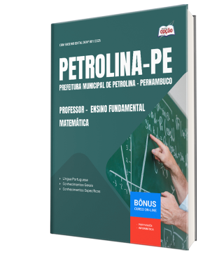 Apostila Prefeitura de Petrolina - PE 2025 - Professor de Anos Finais do Ensino Fundamental – Matemática